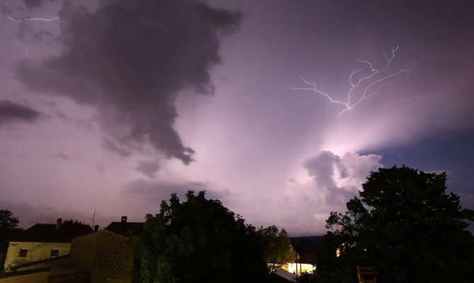 Невреме попладнево во Неготино