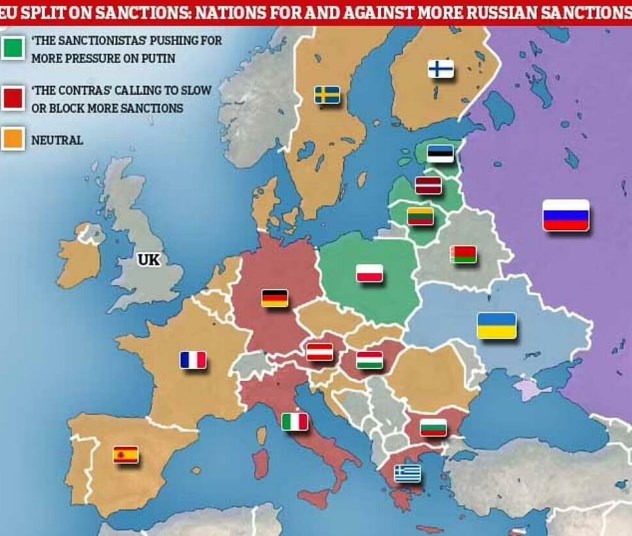 ЕУ поделена за руските санкции: Германија и Италија се грижат за своите економии