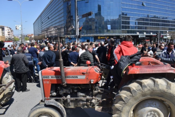 Производителите на зелка од струмичко излегоа на протест, бараат повисоки откупни цени