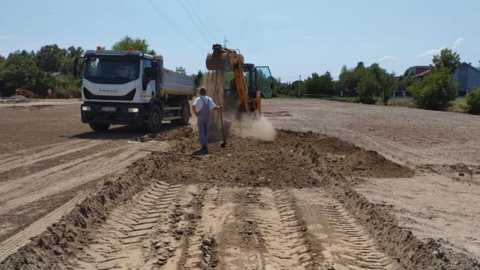 Продолжува изградбата на новиот парк на 5000 метри квадратни во Ченто