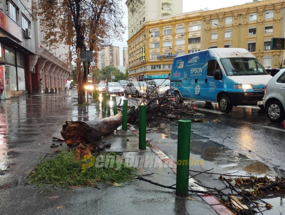 УХМР: Најмногу дожд вчера наврна во Дојран, поладне нестаблино со можен пороен дожд