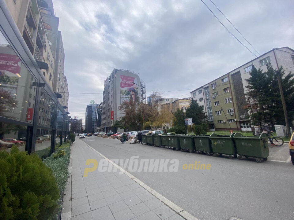 Без вода две улици во Центар