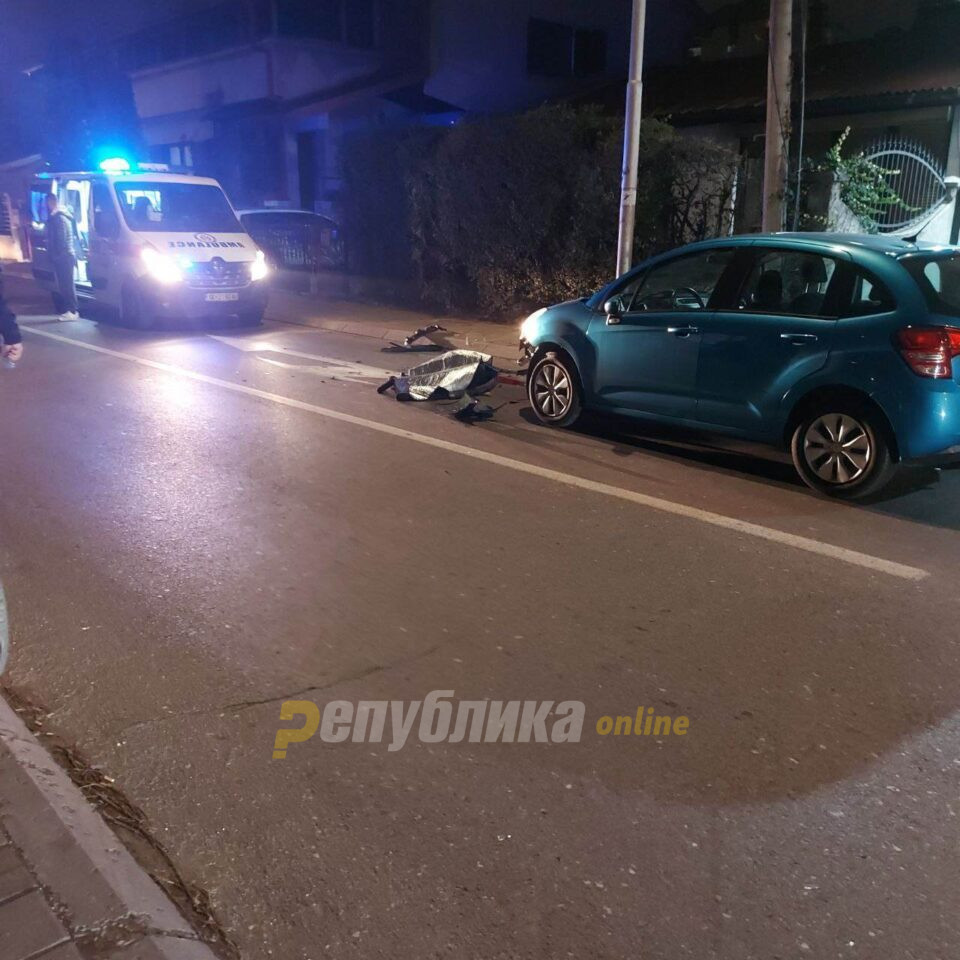 Загинатото момче на мотоцикл во Козле имало само 14 години, осомничен 53-годишен возач