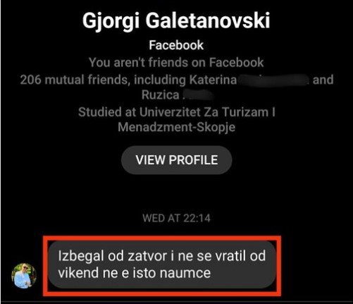 Стоилковски: До толку ги заболе пресот со фото албумот „фемили фотос” на бегалецот од затвор, што се пуштиле во одбрана и заштита