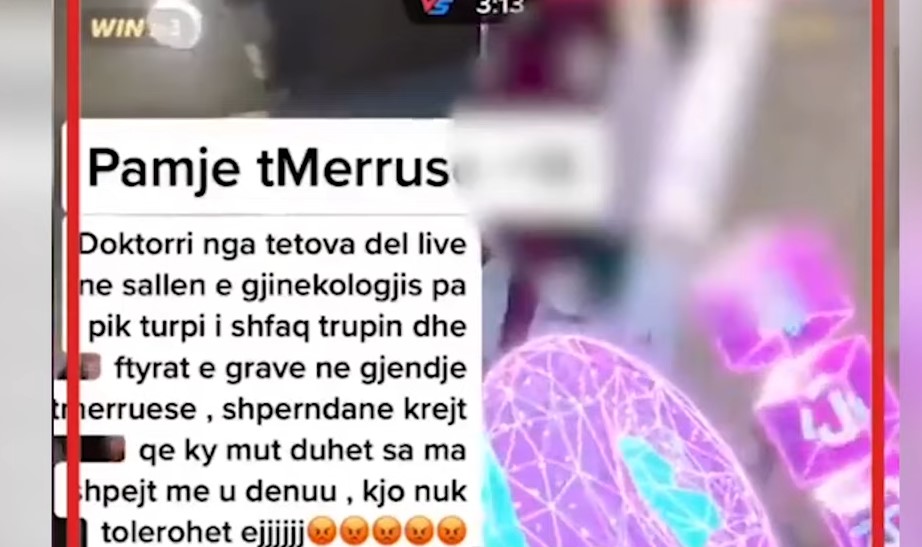 Поднесено обвинение за анестиозлогот од Тетовската болница кој објавуваше снимки на „тик-ток“