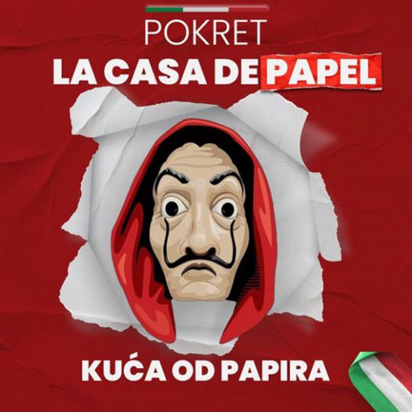 „La casa de papel“ меѓу изборните листи на Црна Гора