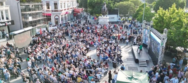 Николоски: Прекрасна атмосфера во Прилеп!