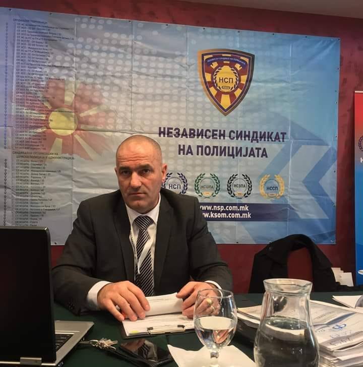 Претседателот на независниот синдикат на МВР порача: „Се срамам да кажам што работам поради тоа што МВР уште животни нема примено ко полицајци“