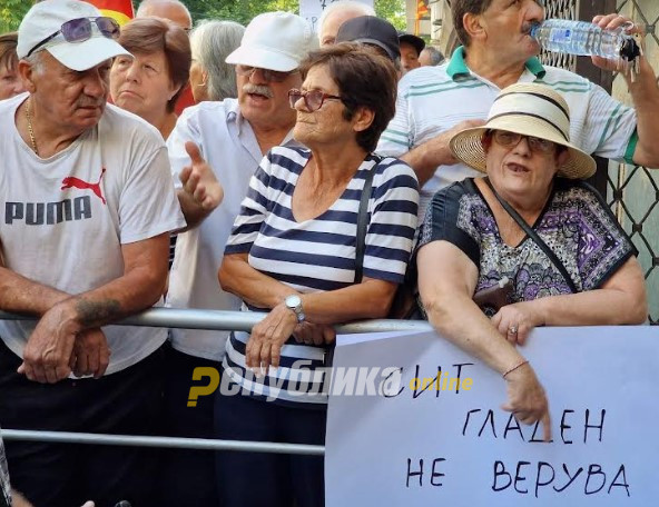 Со покачување на пензиите за 5.000 илјади денари исправаме неправда, вели Николоски