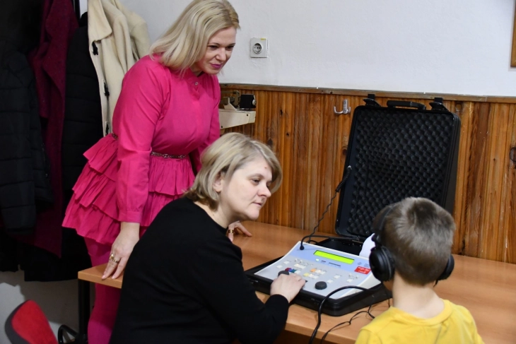 Започна спроведувањето на превентивни прегледи од логопеди во сите градинки во Кисела Вода