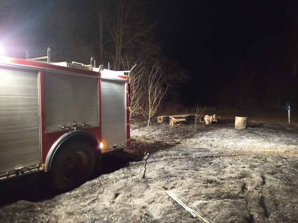 Едно лице загина во пожар на отворено кај Псача