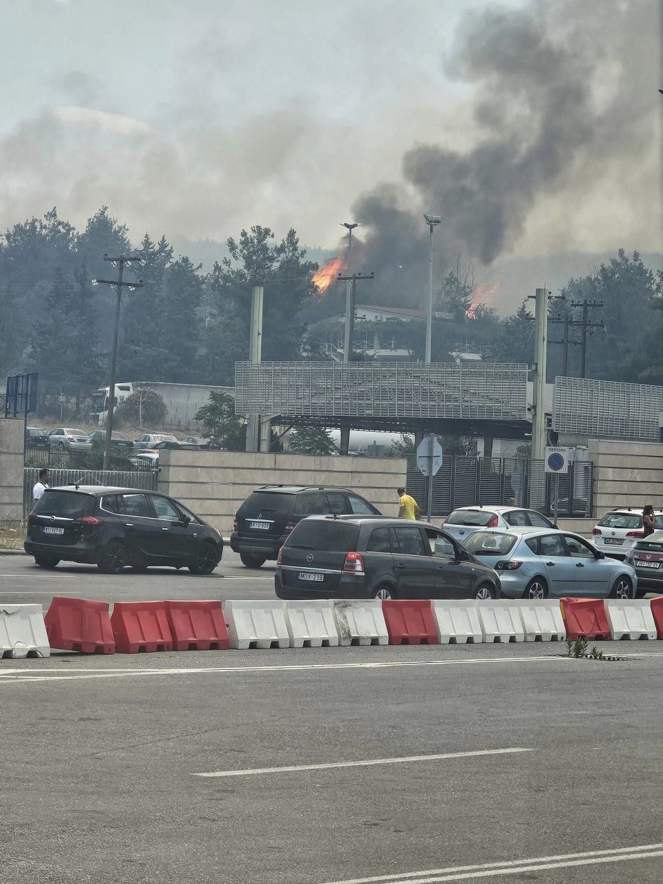 Затворен ГП Евзони – Пожар во Грција