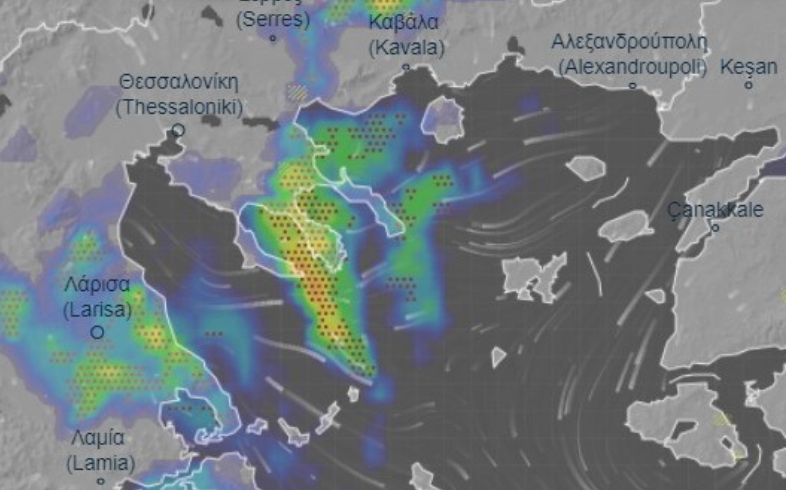 Денеска ќе има големо невреме на Халкидики, на туристите им е испратено предупредување преку СМС