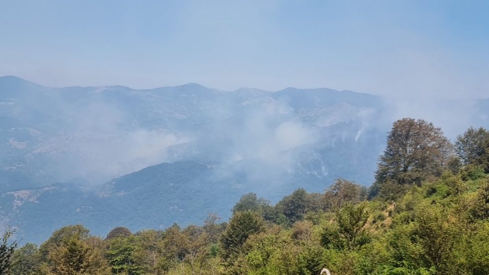 Во Старо Нагоричане активен пожарот во Малотино и Жегљане, во Куманово во атарот на Кокошиње, Кшање и Мургаш