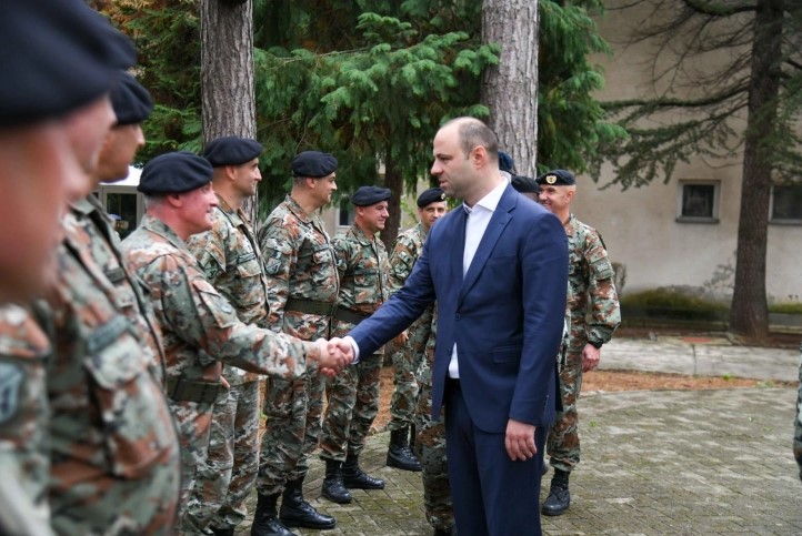 Министерот Мисајловски во посета на Првиот пешадиски баталјон